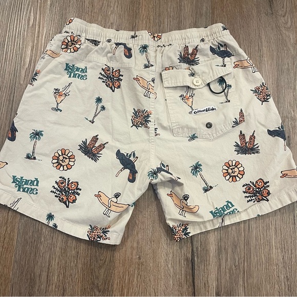 Critical Time Island Time Trunk Swim Shorts Men’s 30 Surfer Beach Tropical - Picture 3 of 9